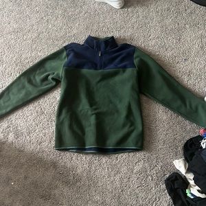 BROOKS BROTHERS SWEATER ; DARK NAVY BLUE ; DARK ARMY GREEN